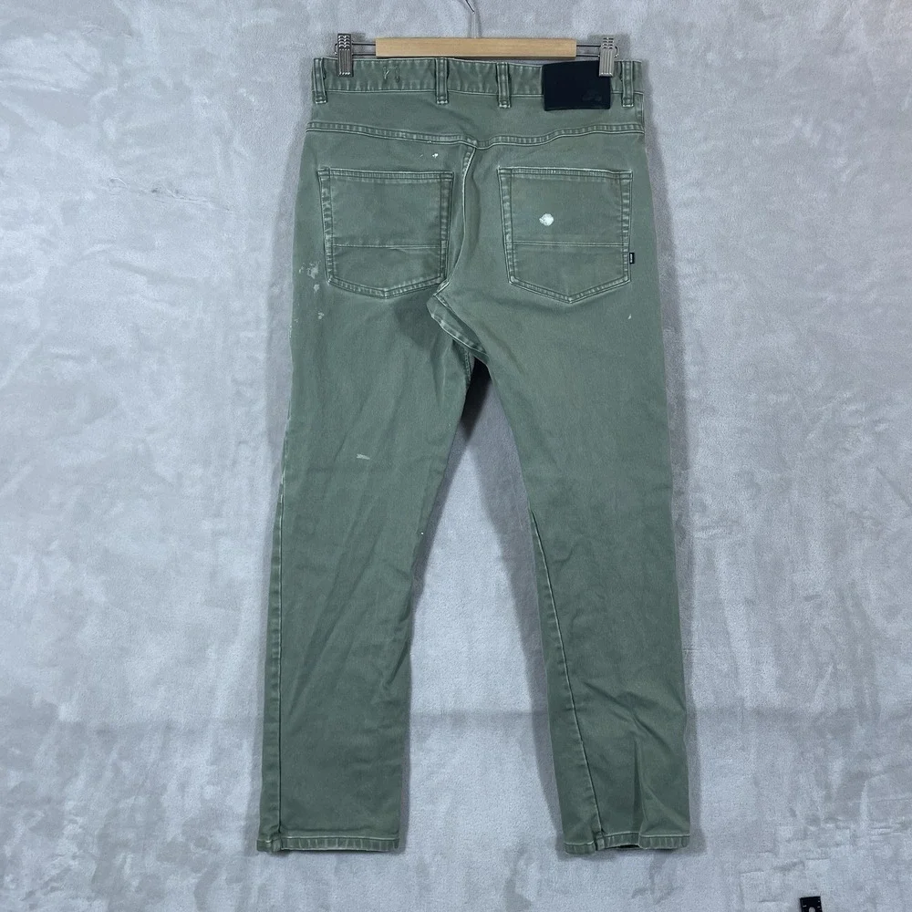 Nike SB Pants Mens 32 (fit 31x29) Distressed Skater Paint Faded Stash Pocket
